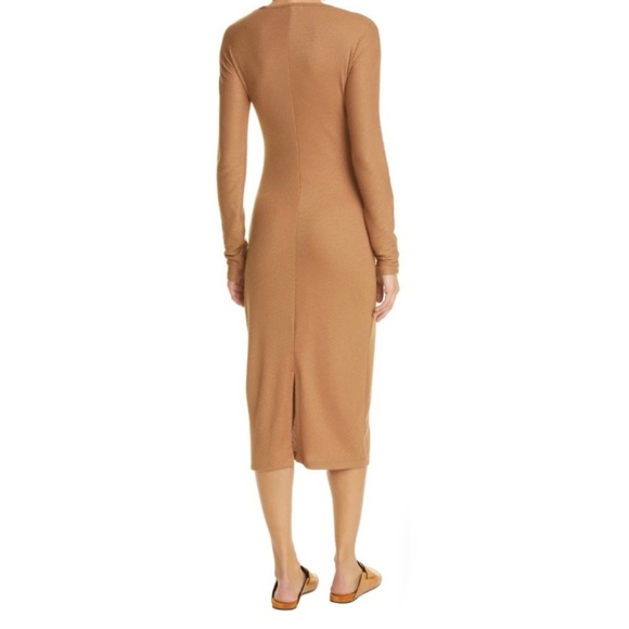 New! Rag & Bone Rib Knit Bias Midi Dress | M - Picture 5 of 10